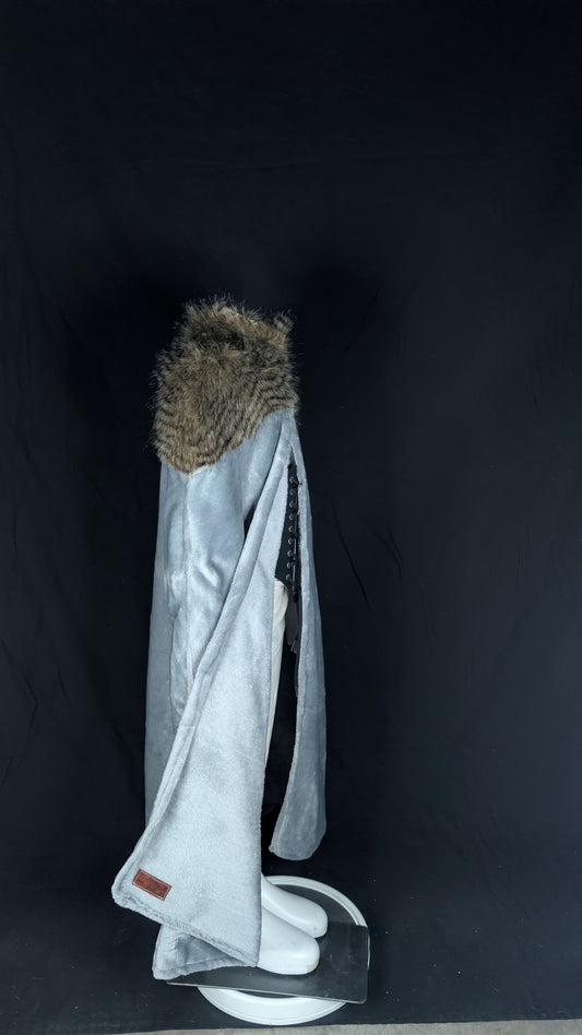 Halfling Warrior Lt Grey and Brown