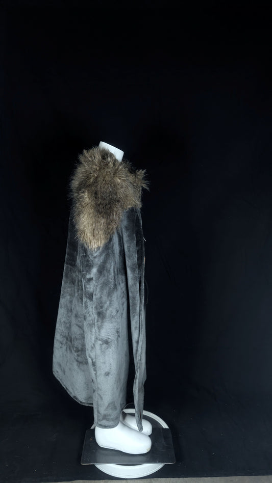 Halfling Warrior Grey and Brown