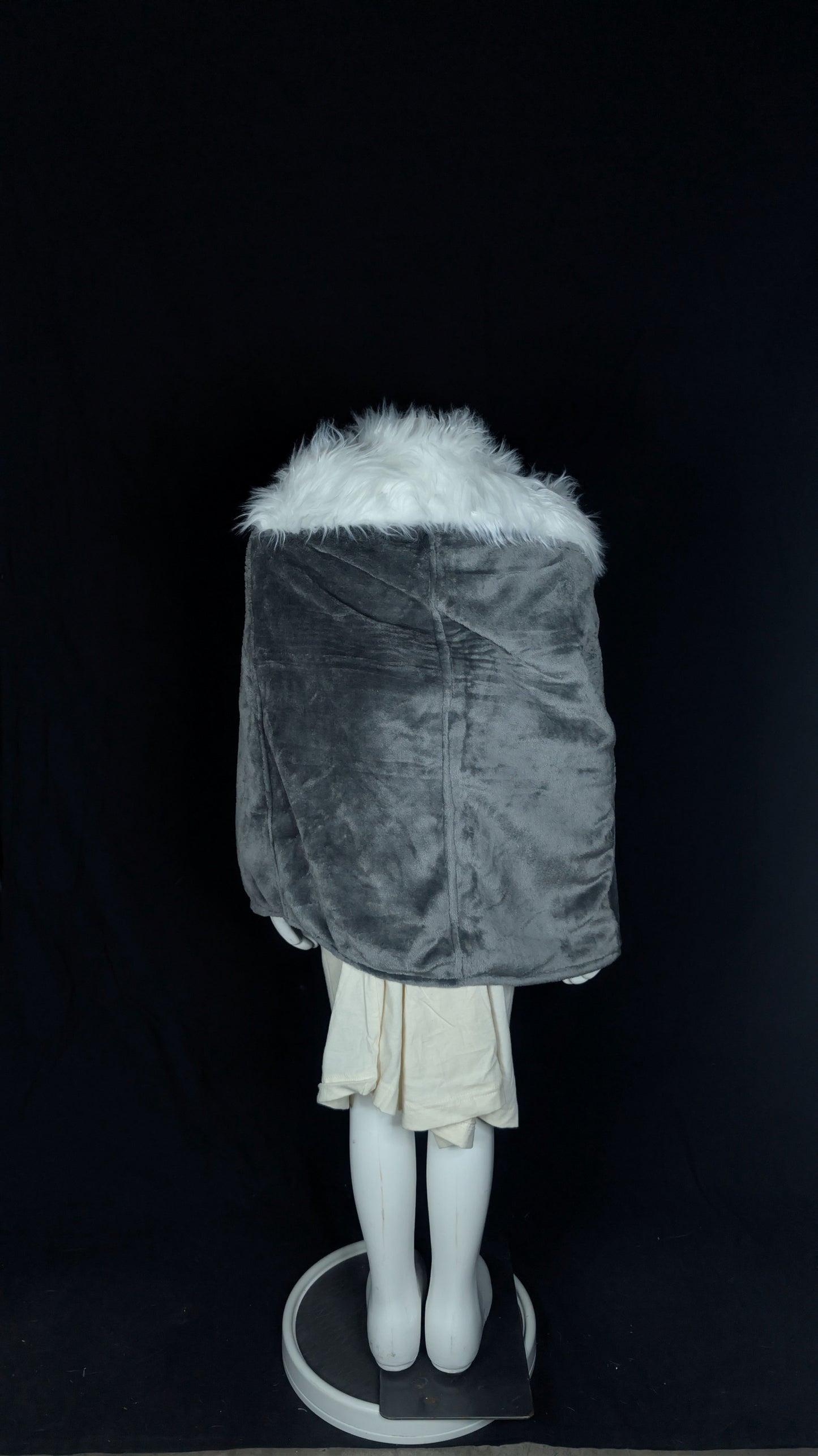 Brownie Warrior Grey and White