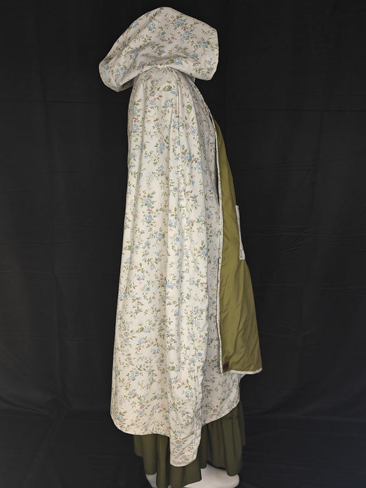 Blue Flower Fun Mage With Pockets