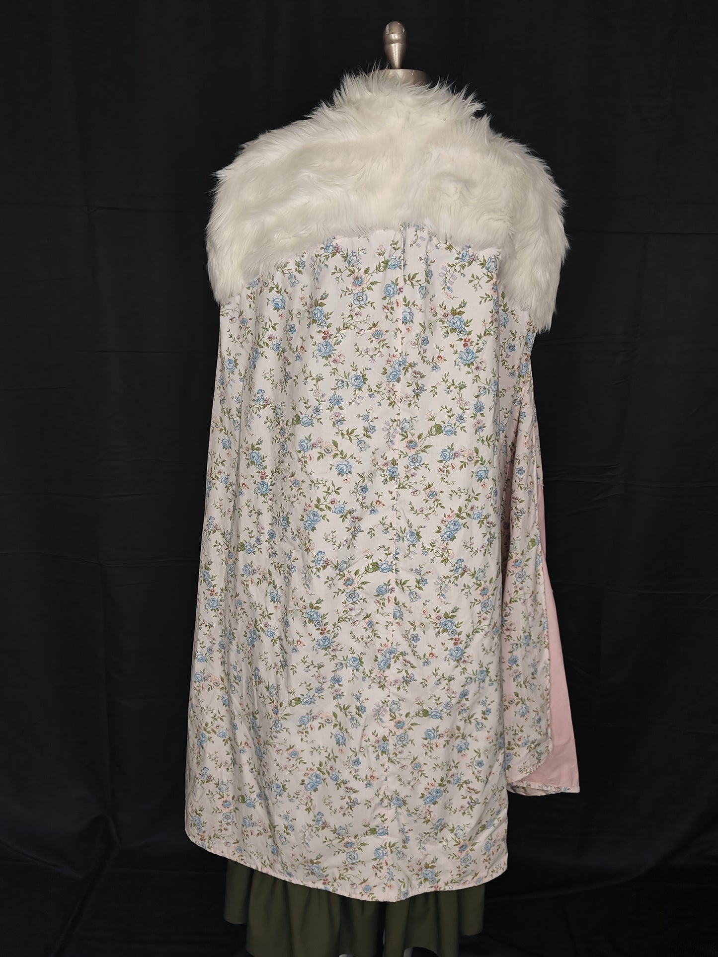 Blue Flower Warrior With Pockets