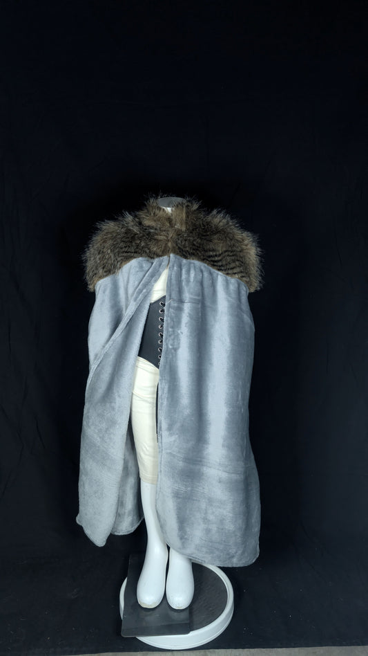 Halfling Warrior Lt Grey and Brown