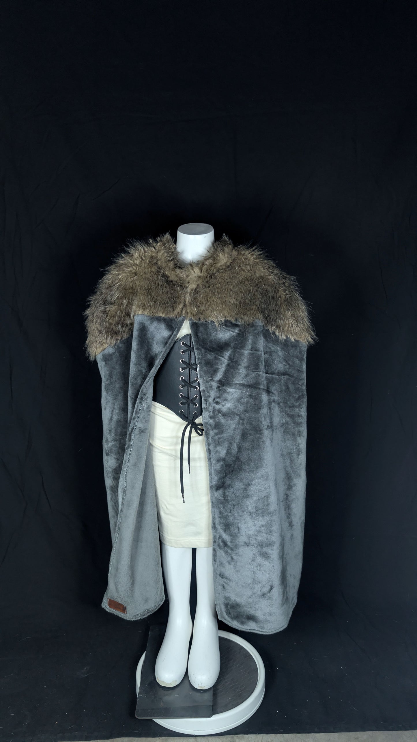 Halfling Warrior Grey and Brown