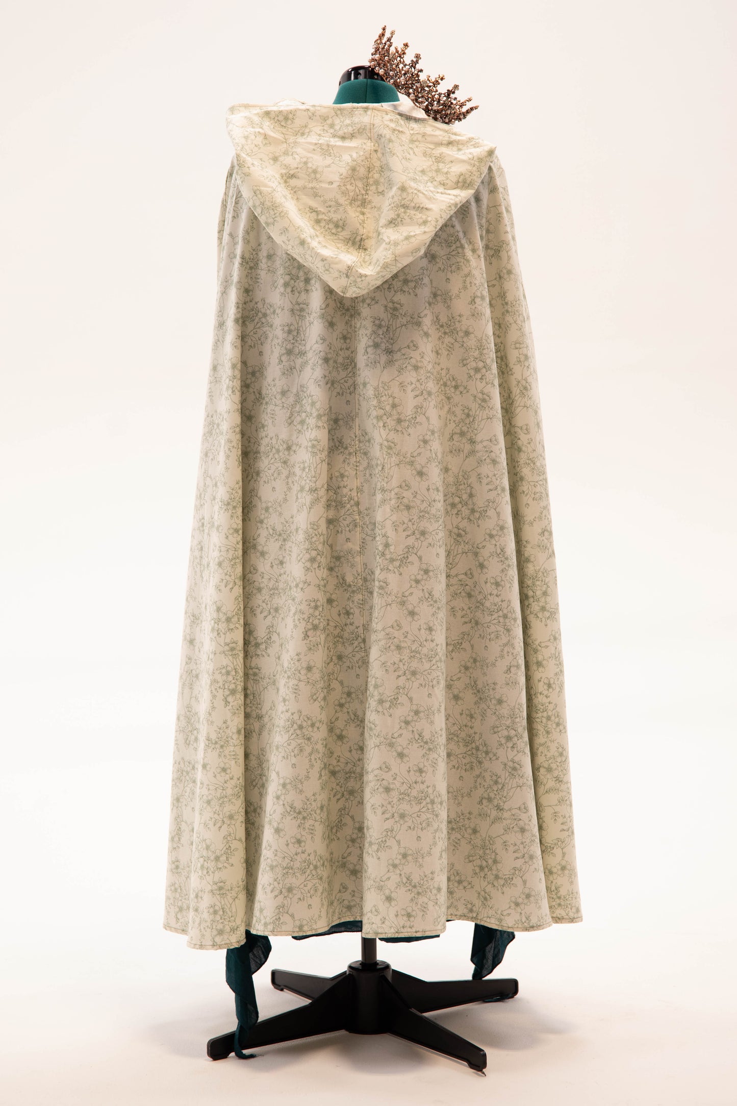Mage Green Floral and Cream