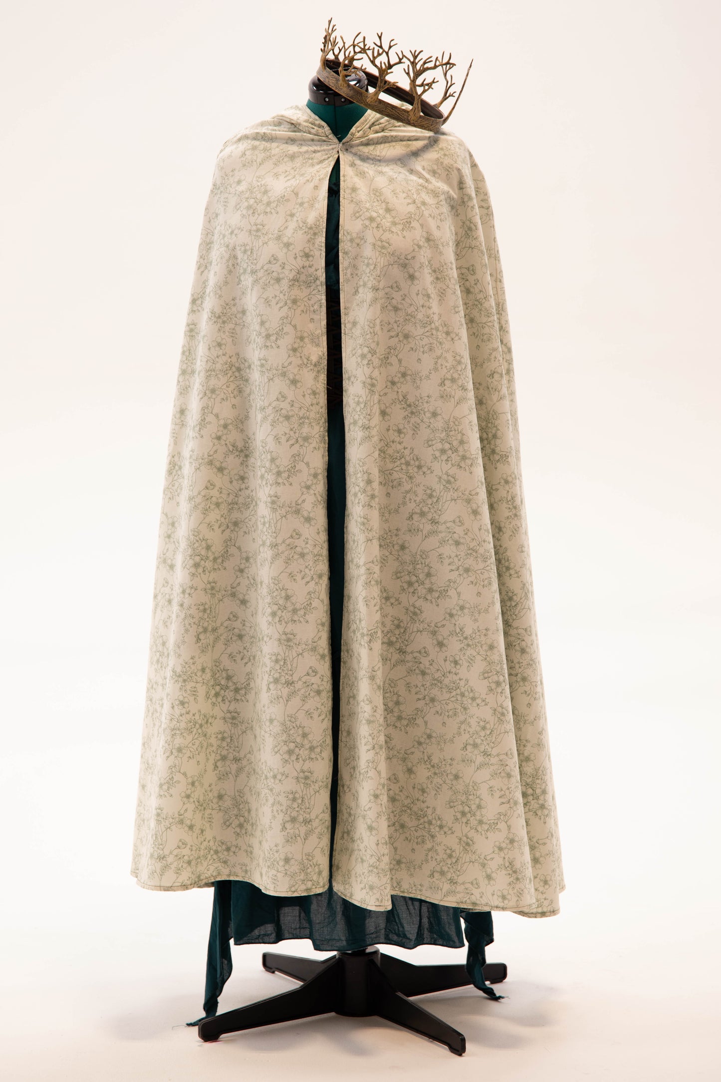 Mage Green Floral and Cream