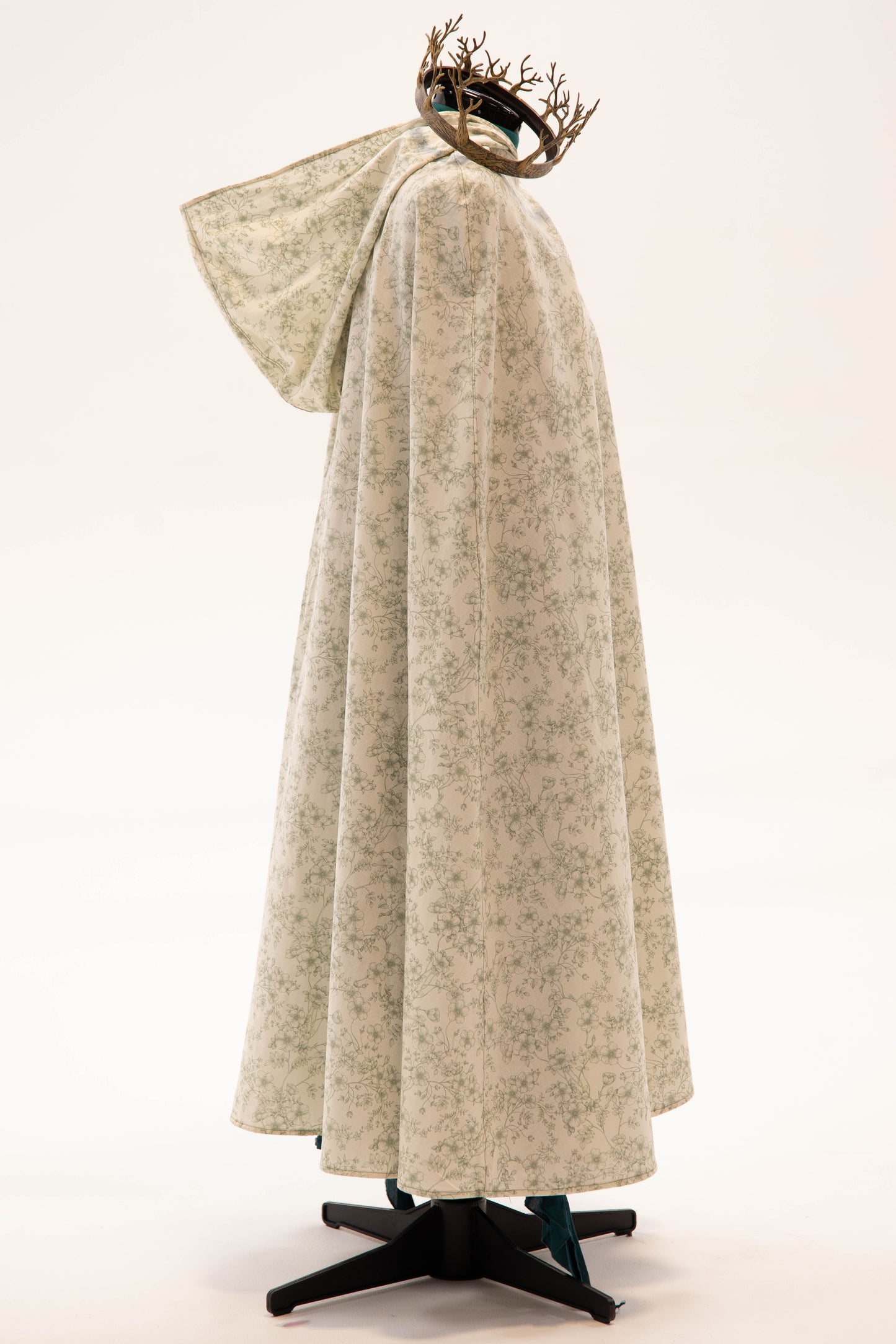Mage Green Floral and Cream