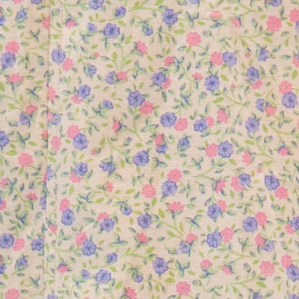 Mage Halfling Blue and Pink Floral
