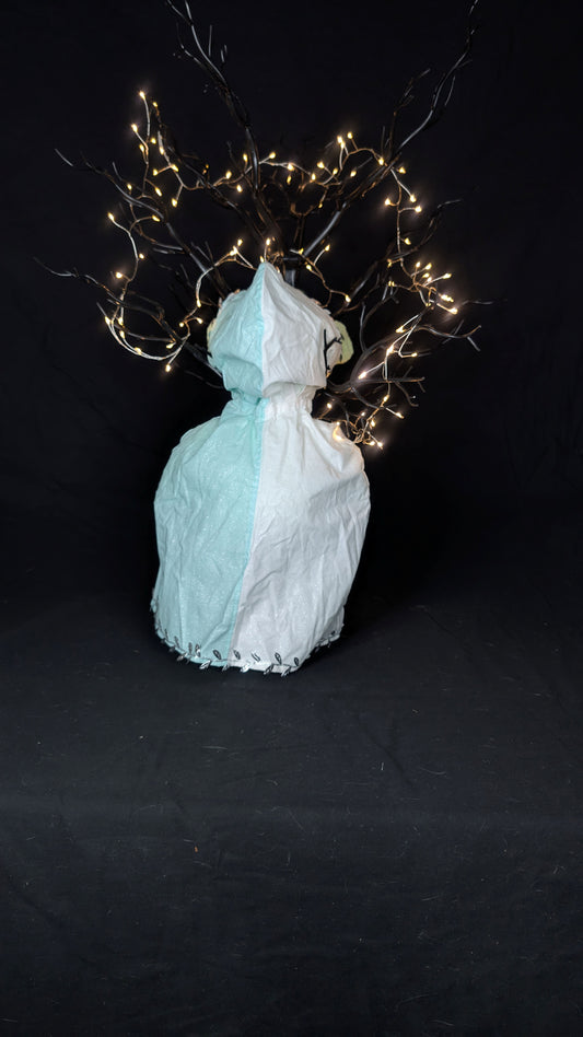 Wee One Mage White And Teal Sparkle