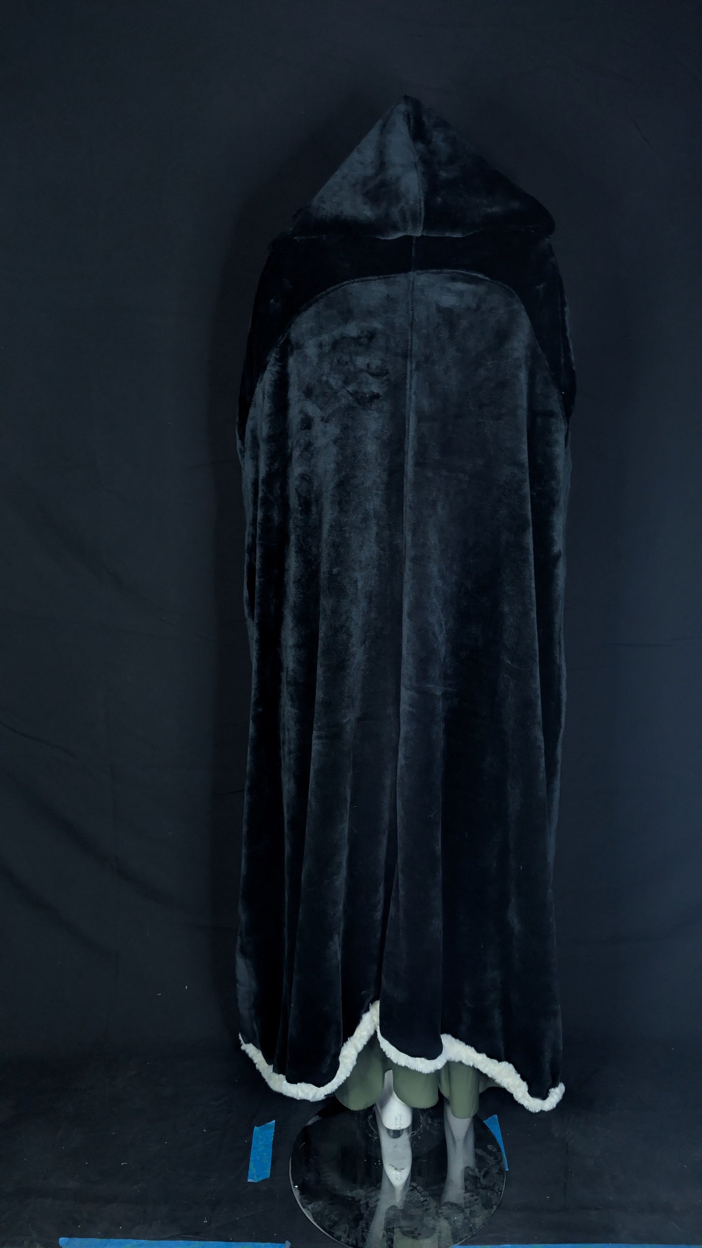 Black and White Trimmed Mage Cozy