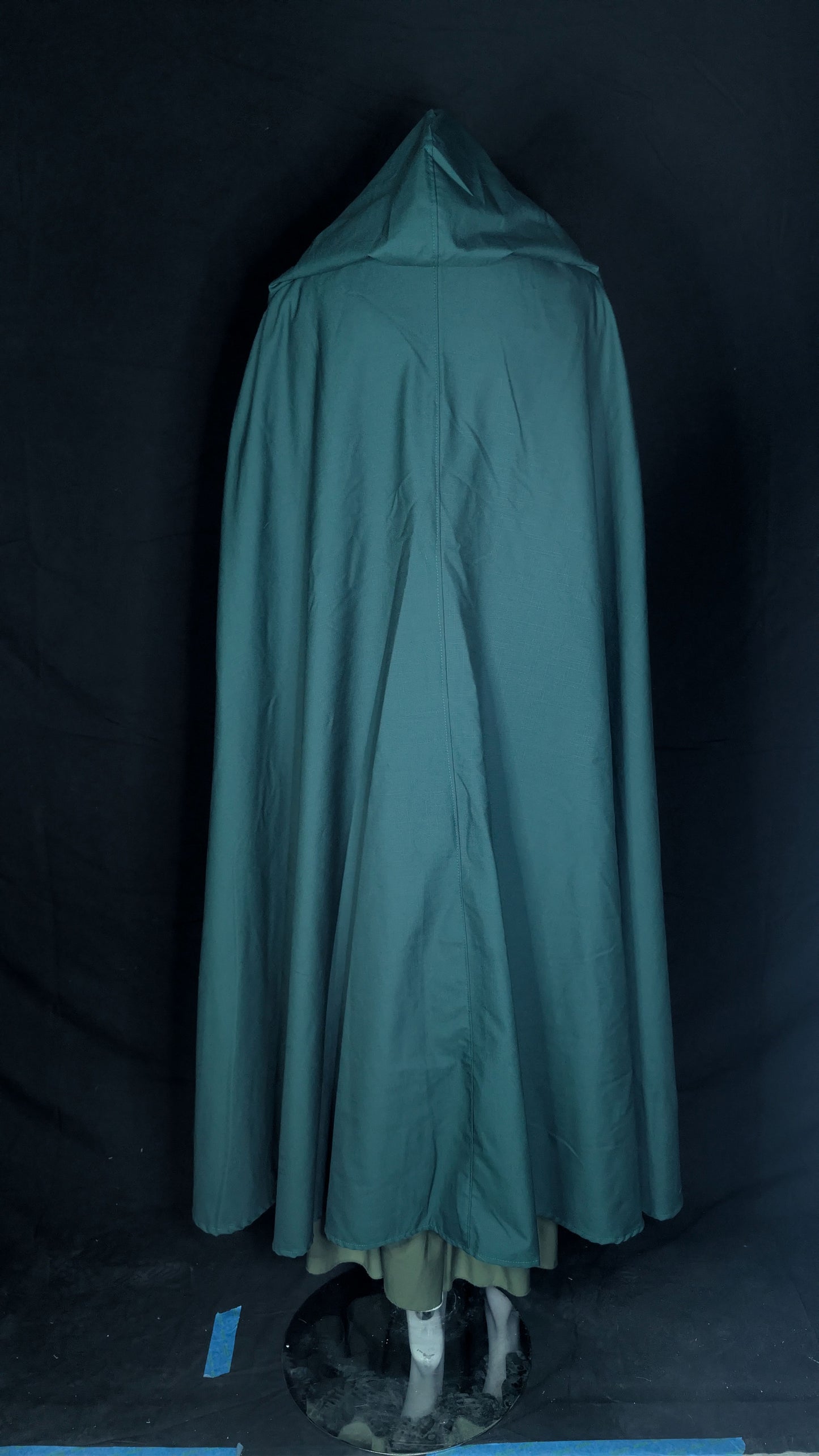 Dark Green Linen Mage