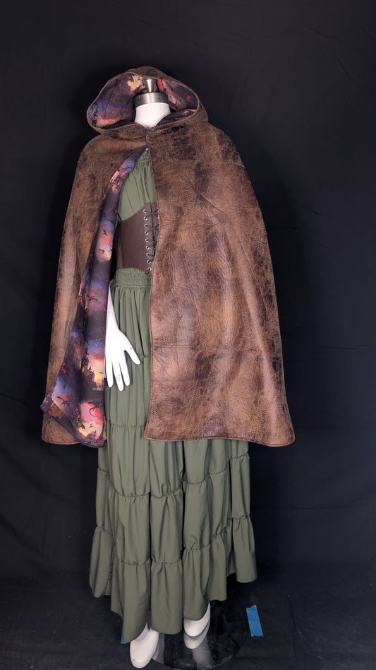 Fun Mage Genuine Faux Dragon Leather