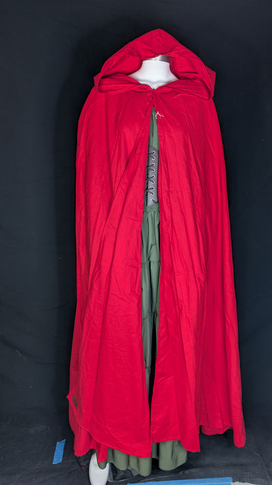 Red Cotton Mage Long