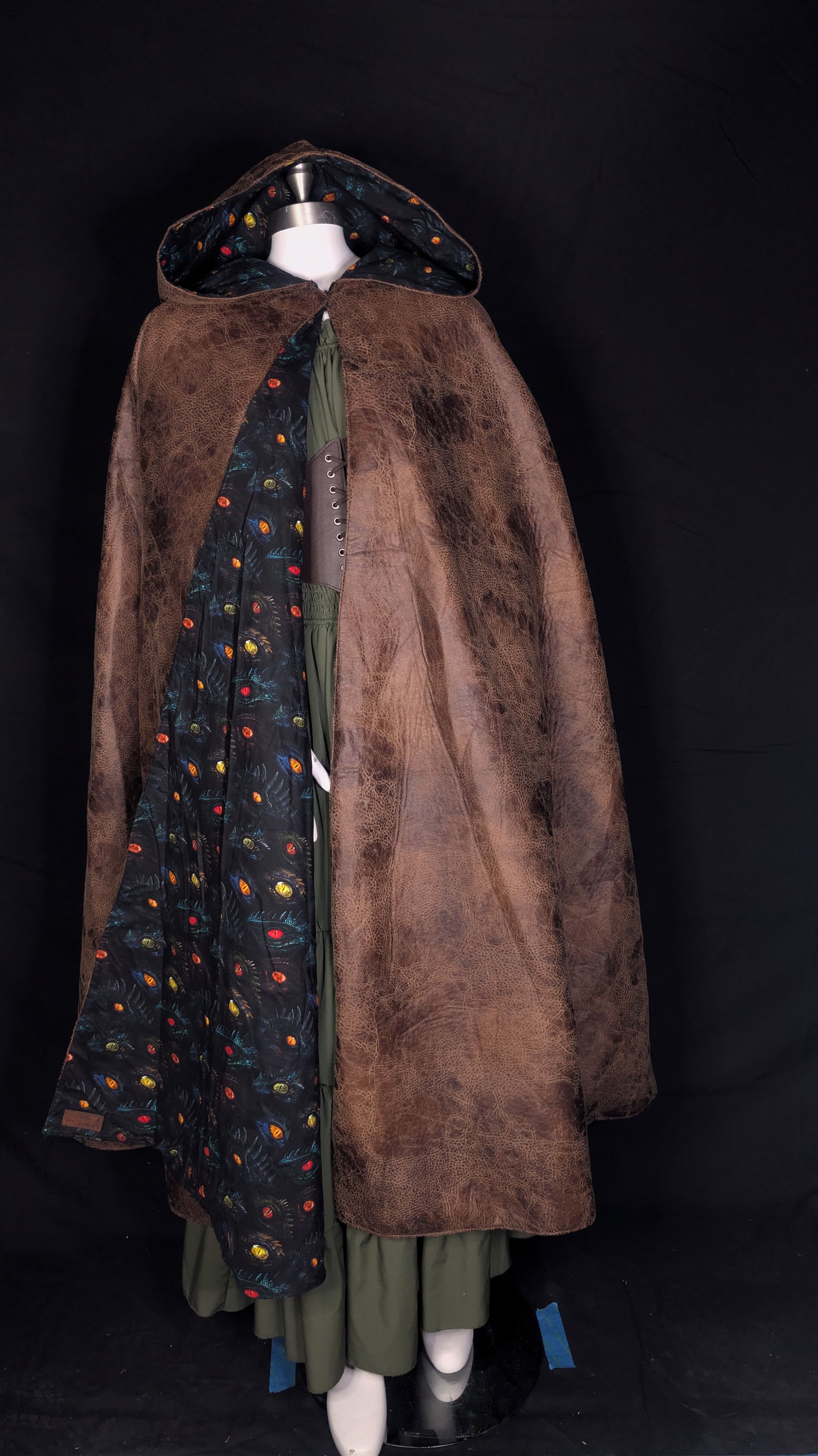 Fun Mage Genuine Faux Dragon Leather