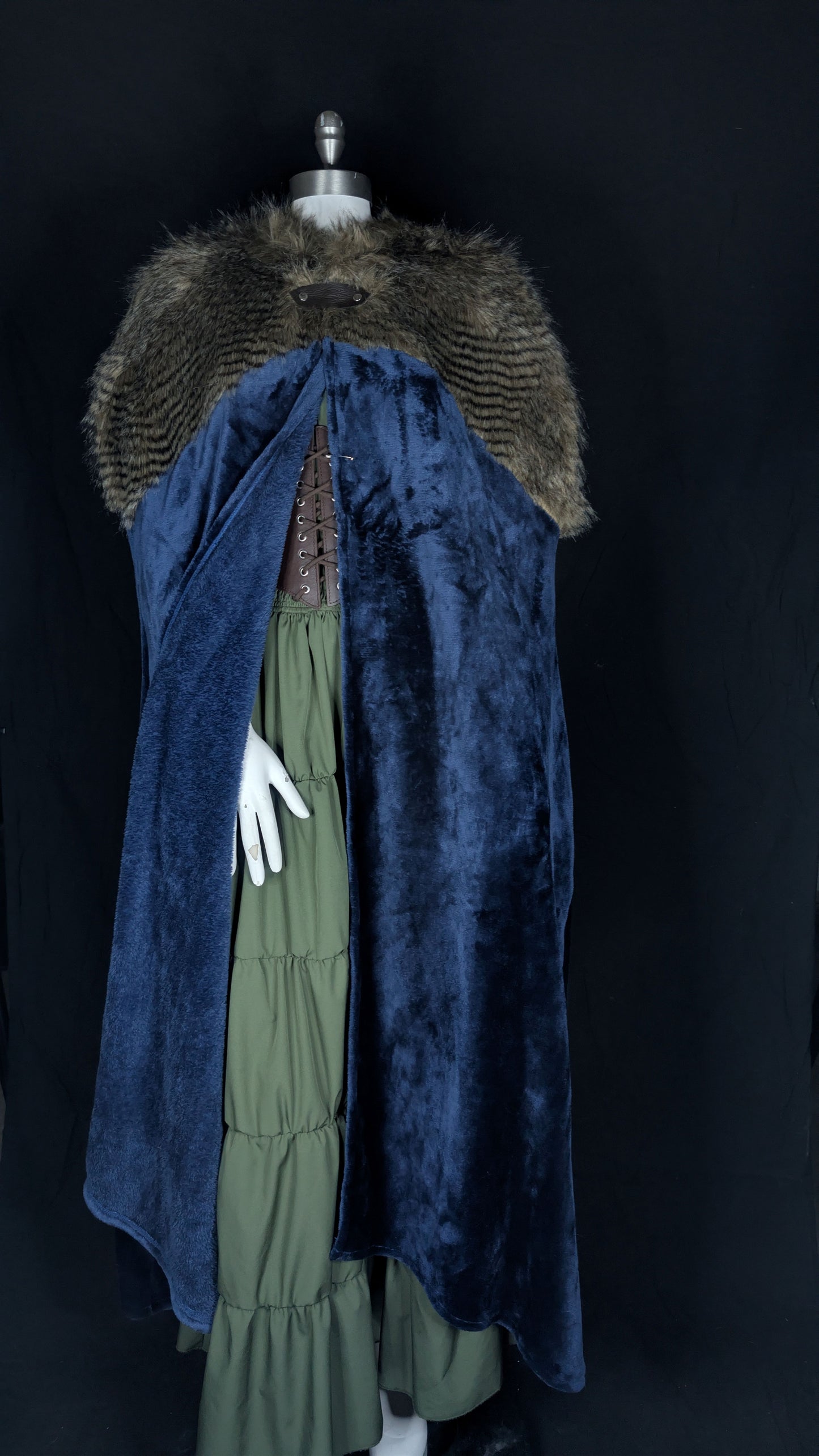 Warrior Blue and Brown