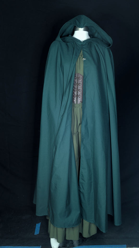 Dark Green Linen Mage