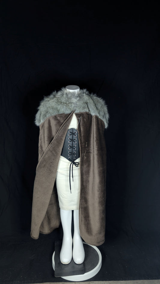 Halfling Warrior Brown and Grey