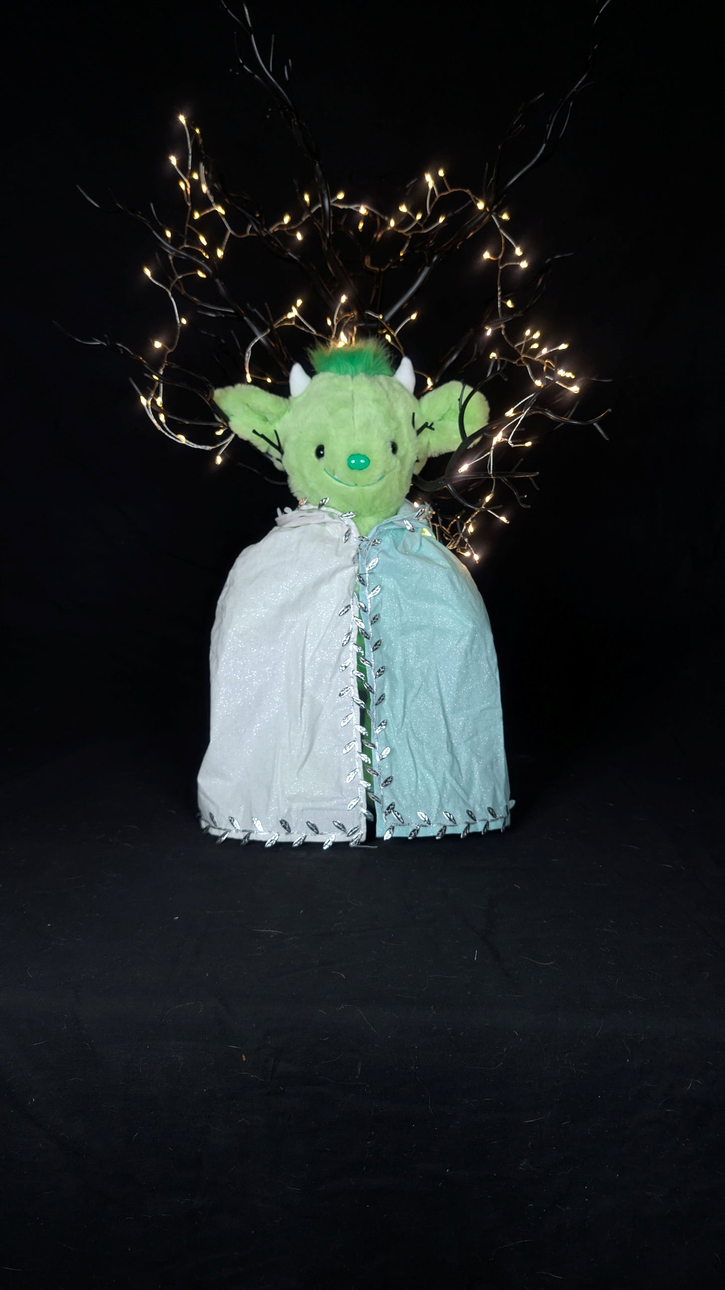 Wee One Mage White And Teal Sparkle