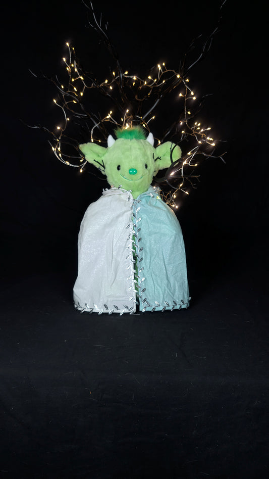 Wee One Mage White And Teal Sparkle