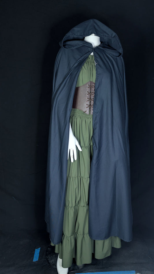 Navy Blue Linen Mage