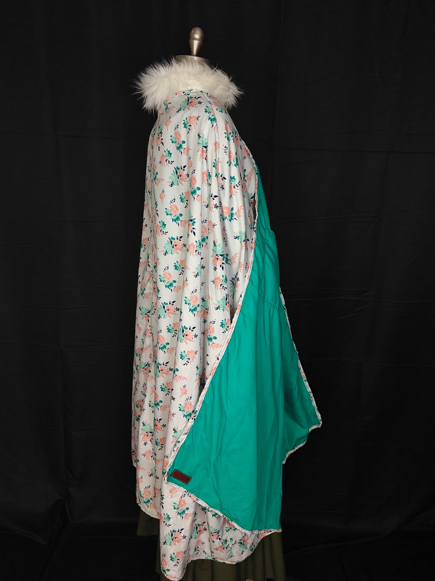 Pink Floral Ostara With Pockets