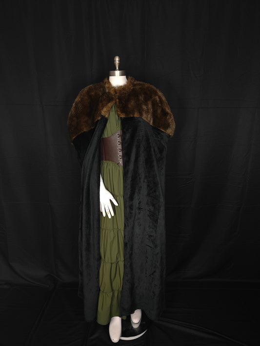 Black and Brown Cozy Warrior