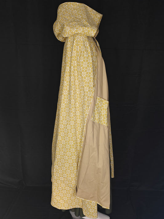 Yellow and White Fun Mage With Pockets