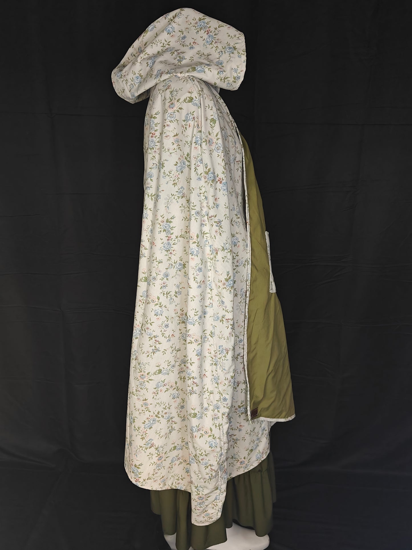 Blue Flower Fun Mage With Pockets