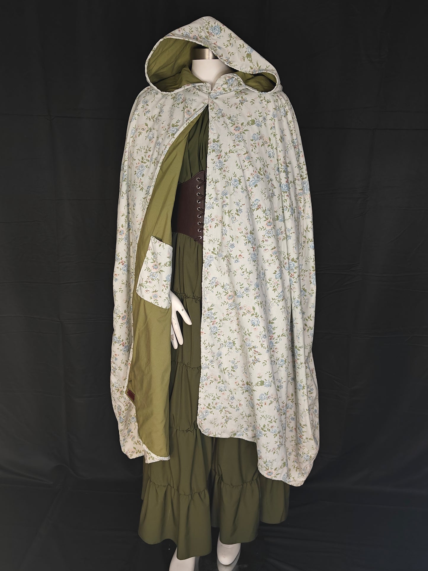 Blue Flower Fun Mage With Pockets