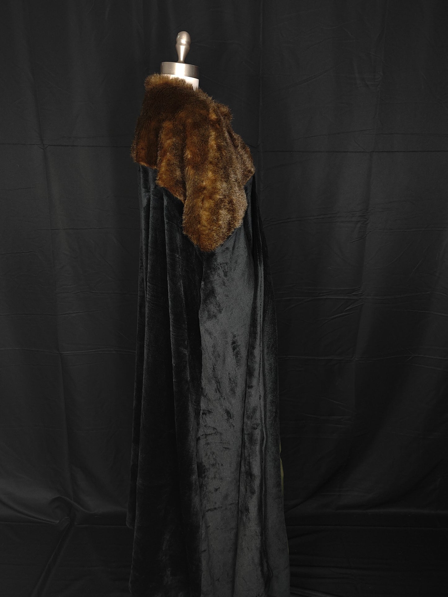 Black and Brown Cozy Warrior