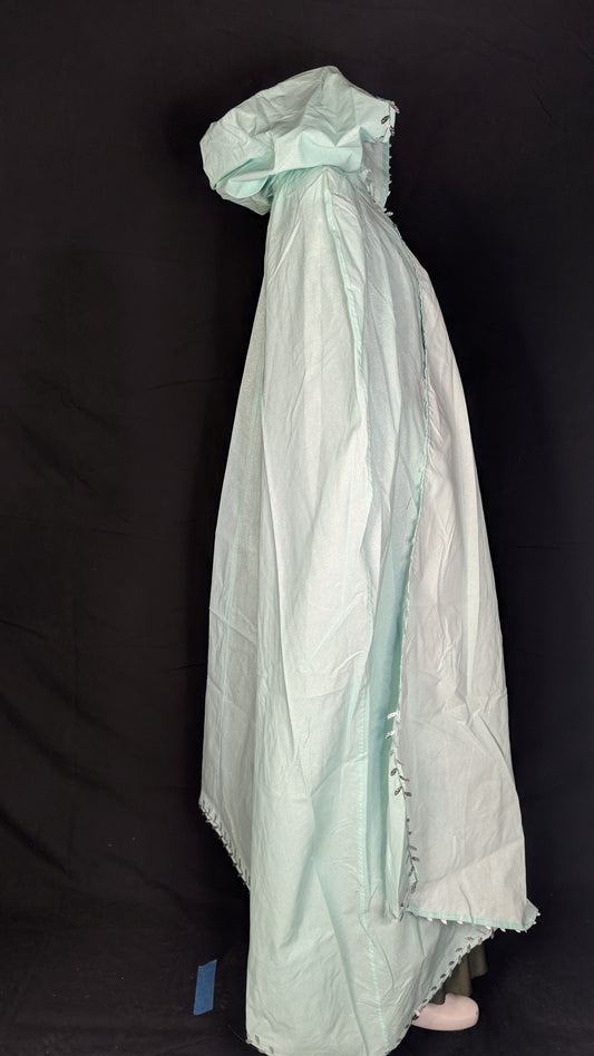 Teal Sparkle Mage With Trim