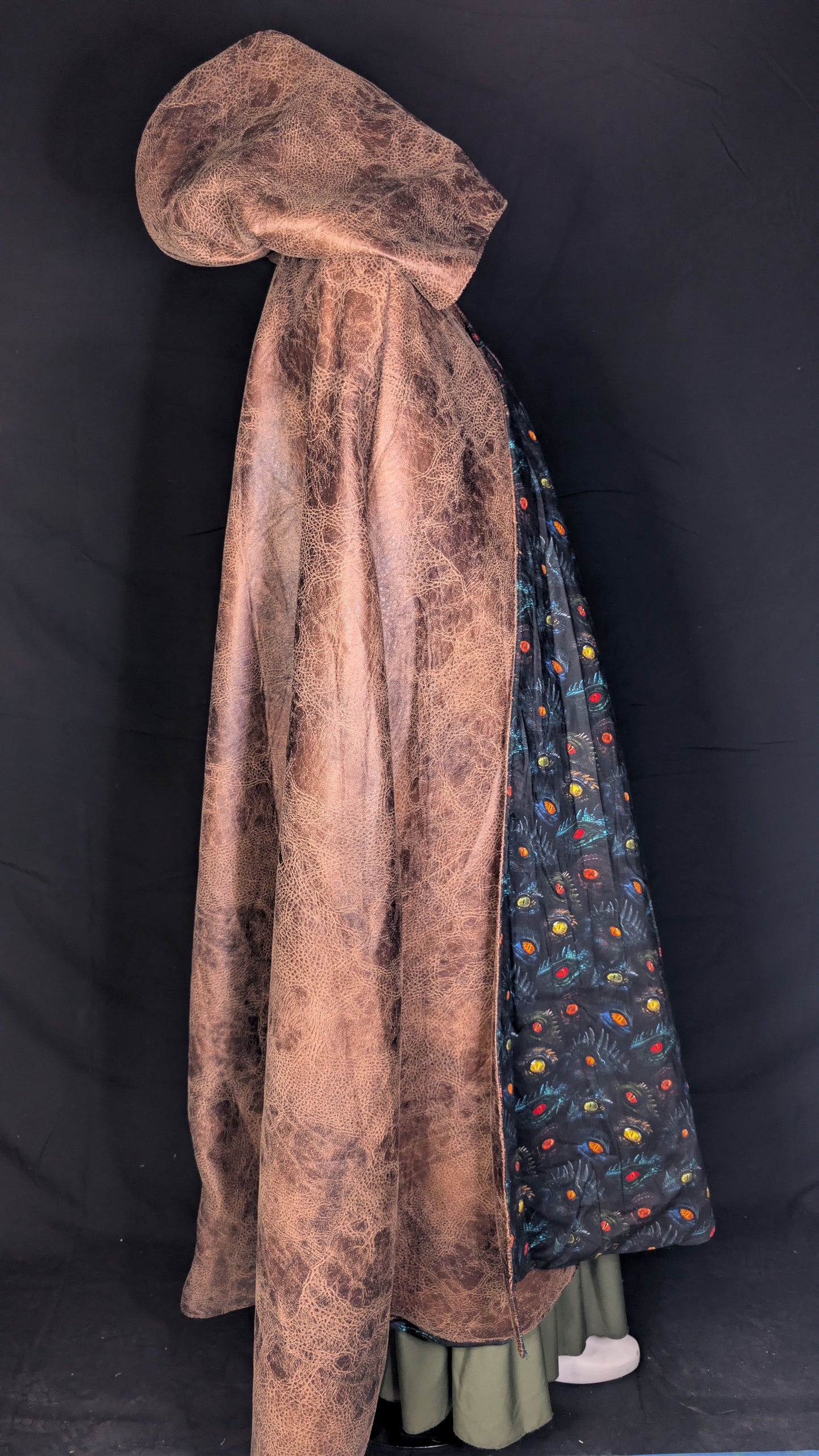 Fun Mage Genuine Faux Dragon Leather